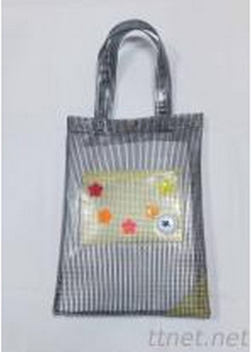 PVC mesh waterproof shopping bag TAIWAN
